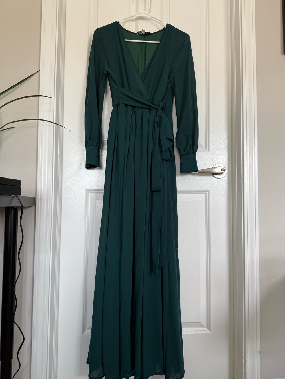 Baltic Born Teal Wrap Maxi Dress